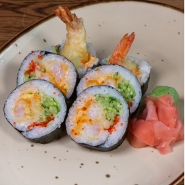 futomaki krewetka tempura